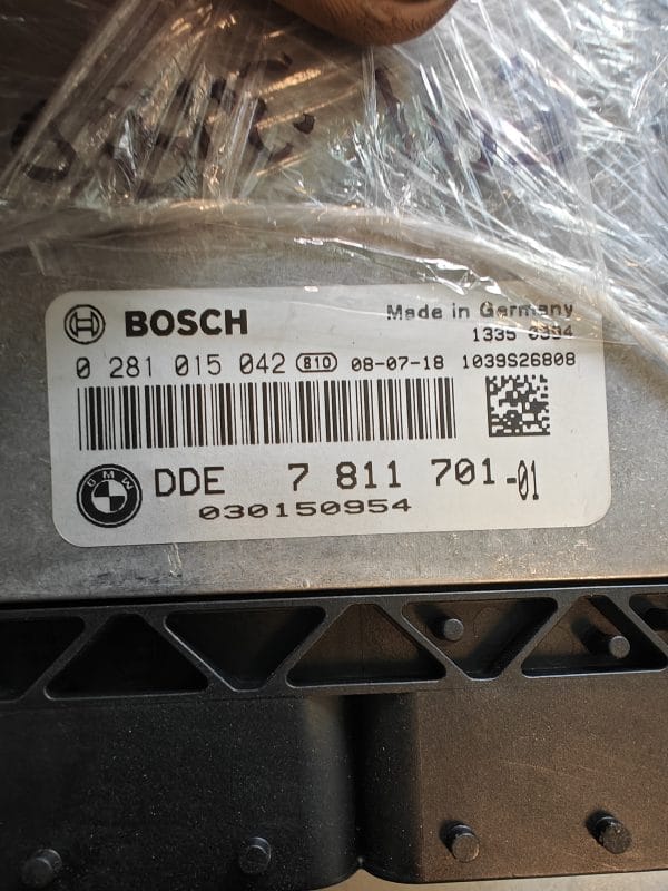 BMW E91 318D N47 DDE, CAS ja avain - Image 2